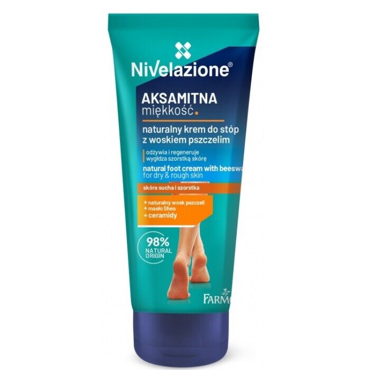 FARMONA NIVELAZIONE NATURAL FOOT CREAM WITH BEESWAX 75ML