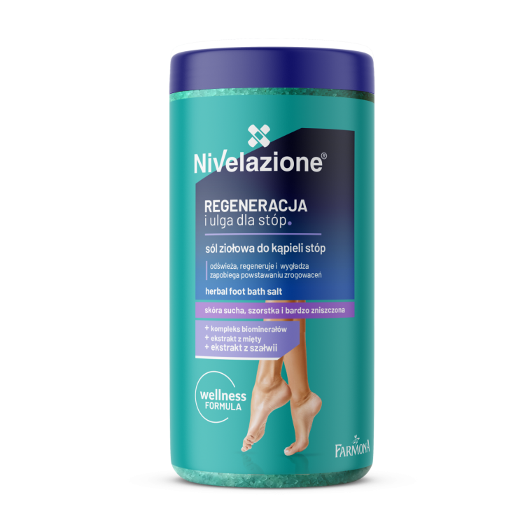 FARMONA NIVELAZIONE - HERBAL SALT TO THE FEET, 600 G.