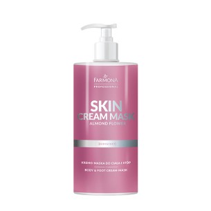 FARMONA PROFESSIONAL SKIN CREAM - MASK ALMOND FLOWER body and foot cream - mask 500ml