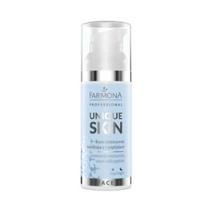 FARMONA PROFESSIONAL UNIQUE SKIN Intensively moisturizing cream with peptides 50ml EXP: 12.025 FARMONA PROFESSIONAL UNIQUE SKIN Intensively moisturizing cream with peptides 50ml EXP: 12.025