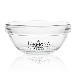 FARMONA PROFESSIONAL Glass Bowl for Masks Serums and Acid Treatments Mixing 1pc FARMONA PROFESSIONAL Glass Bowl for Masks Serums and Acid Treatments Mixing 1pc