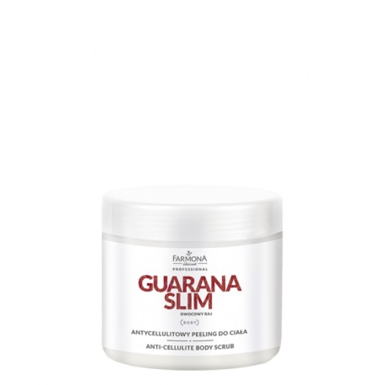 FARMONA PROFESSIONAL GUARANA SLIM Anti-cellulite body scrub 600g EXP: 10.2024