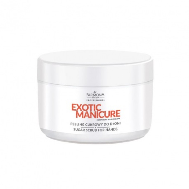 FARMONA PROFESSIONAL EXOTIC MANICURE Sugar hand scrub 300g