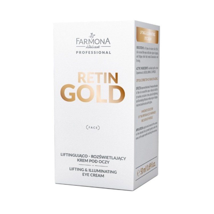 FARMONA PROFESSIONAL RETIN GOLD illuminating eye cream 50 ml