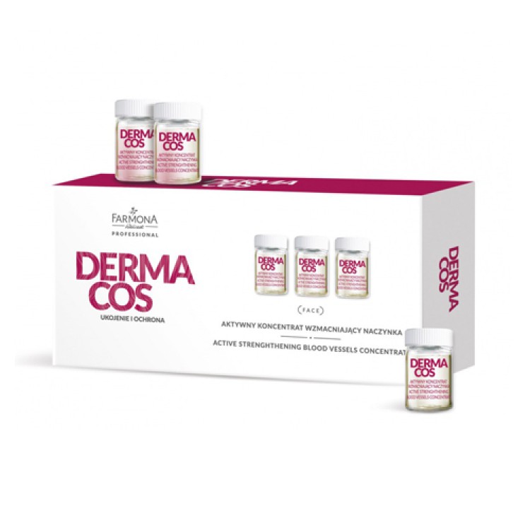 Farmona PROFESSIONAL Dermacos active strenghtening blood vessels concentrate 10 x 5 ml