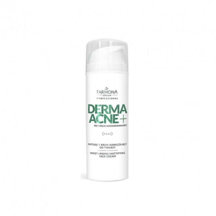 FARMONA PROFESSIONAL DERMAACNE + Mattifying moisturizing face cream 150ml EXP: 07.2024