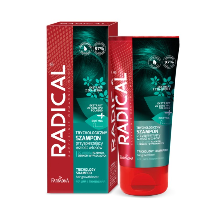 FARMONA RADICAL Trichological shampoo accelerating hair growth 200ml