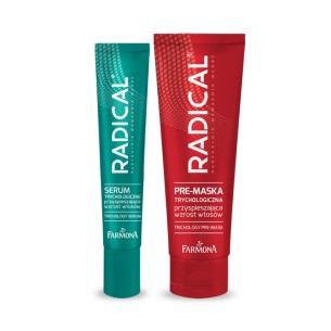 RADICAL TRICHOLOGY TREATMENT for hair growth pre-mask  70ml and serum 50ml RADICAL TRICHOLOGY TREATMENT for hair growth pre-mask  70ml and serum 50ml