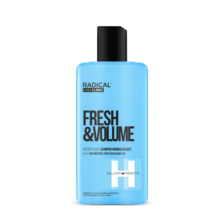 FARMONA RADICAL HAIR CLINIC FRESH & VOLUME Prebiotic normalizing shampoo for volumeless, oily hair 300ml