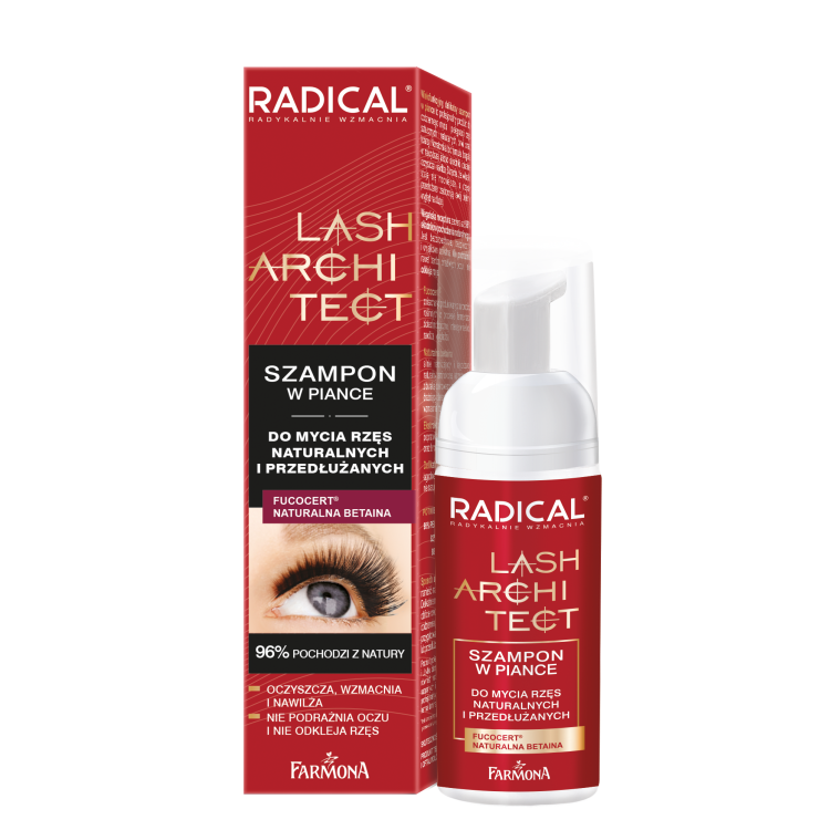 Farmona LASH ARCHITECT foam shampoo for eyelashes 50ml