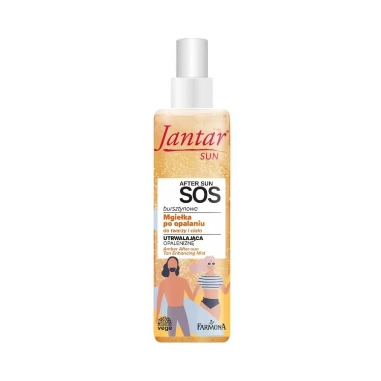 Famona JANTAR SUN Amber after-sun tan enhancing mist 200ml