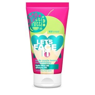 FARMONA TUTTI FRUTTI Let's Face It Normalizing Facial Cleansing Gel with glycerin 4% + Hydro Shot B5, 150ml FARMONA TUTTI FRUTTI Let's Face It Normalizing Facial Cleansing Gel with glycerin 4% + Hydro Shot B5, 150ml