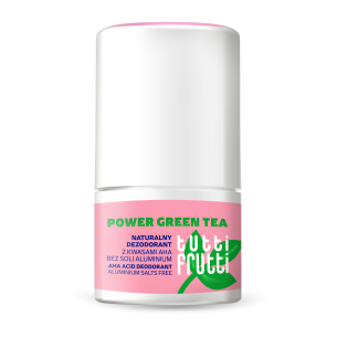 Farmona Tutti Frutti POWER GREEN TEA Natural Deodorant with AHA Acid  - Aluminium Salts Free 50ml
