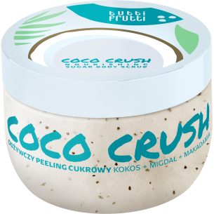 Farmona Tutti Frutti Coco Crush Nourishing Sugar Peeling - Coconut + Almond + Macadamia 300g