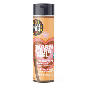 TUTTI FRUTTI Regenerating Creamy Caramel & Cinnamon Cleansing Scrub 200ml TUTTI FRUTTI Regenerating Creamy Caramel & Cinnamon Cleansing Scrub 200ml