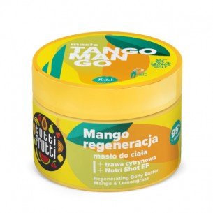 TUTTI FRUTTI REGENERATING BODY BUTTER MANGO AND LEMON GRASS 200ml TUTTI FRUTTI REGENERATING BODY BUTTER MANGO AND LEMON GRASS 200ml