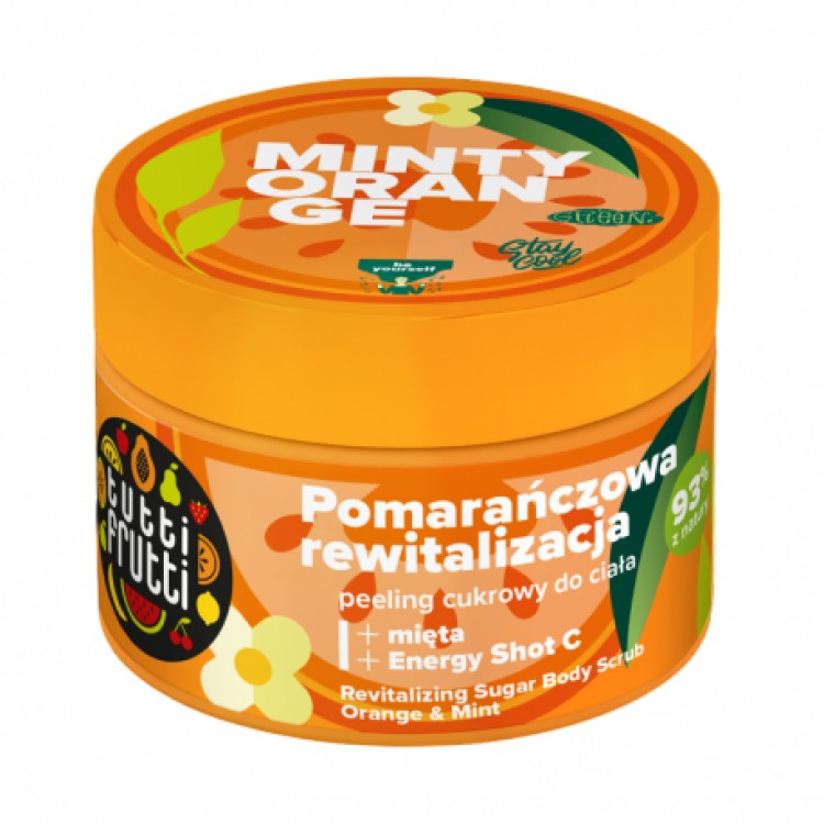 Farmona TUTTI FRUTTI Revitalizing sugar body scrub Orange & Mint 300g