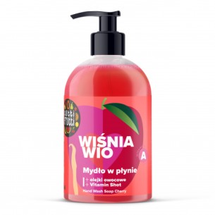 TUTTI FRUTTI Cherry liquid soap with fruit oils and vitamin A 500ml TUTTI FRUTTI Cherry liquid soap with fruit oils and vitamin A 500ml