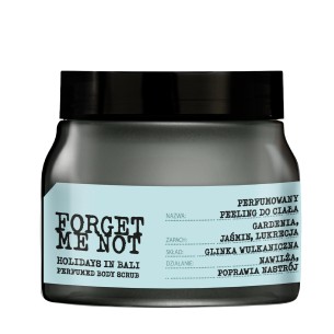FARMONA FORGET ME NOT HOLIDAYS IN BALI Perfumed body scrub 220 g FARMONA FORGET ME NOT HOLIDAYS IN BALI Perfumed body scrub 220 g