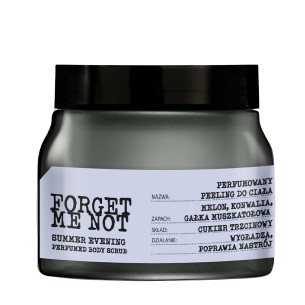 FARMONA FORGET ME NOT SUMMER EVENING Perfumed body scrub 270 g FARMONA FORGET ME NOT SUMMER EVENING Perfumed body scrub 270 g