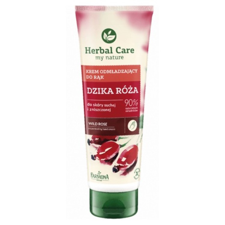 Farmona Herbal Care rejuvenating hand cream wild rose 100 ml