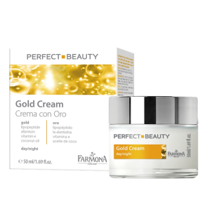 Farmona PERFECT BEAUTY Anti Wrinkle Face Cream Gold & Vitamin E Day/Night 50ml Farmona PERFECT BEAUTY Anti Wrinkle Face Cream Gold & Vitamin E Day/Night 50ml