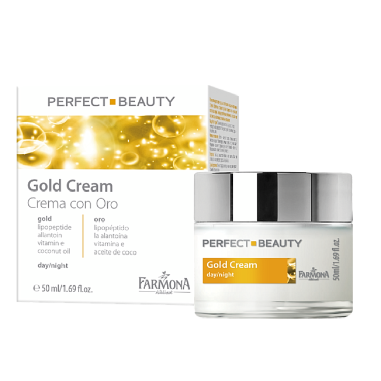 Farmona PERFECT BEAUTY Anti Wrinkle Face Cream Gold & Vitamin E Day/Night 50ml