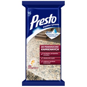 PRESTO HOUSING CLOTHS, FOR STONE SURFACES, 16 PCS PRESTO HOUSING CLOTHS, FOR STONE SURFACES, 16 PCS