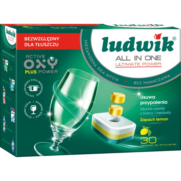 LUDWIK All in One Ultimate Power dishwasher tablets 30pcs