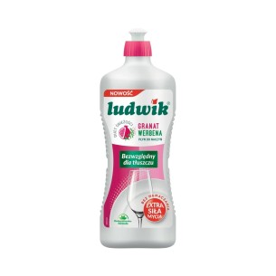 LUDWIK Pomergranate Verbena washing up liquid 900g LUDWIK Pomergranate Verbena washing up liquid 900g