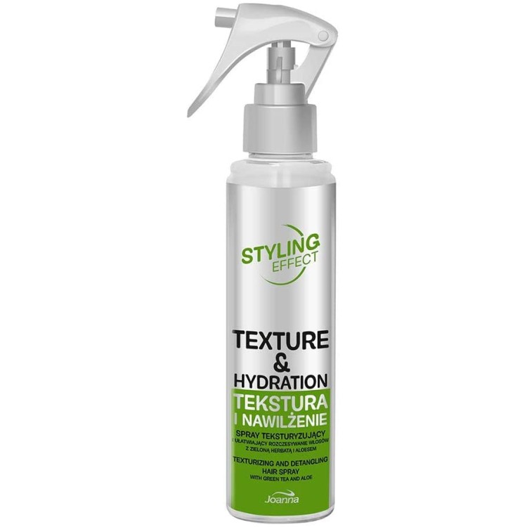 Joanna Styling Effect Texture & Hydration Hair Spray with Green Tea & Aloe 150ml