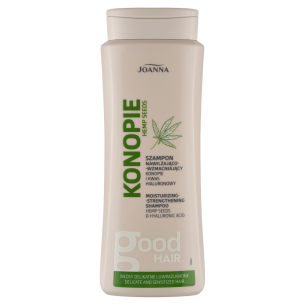 JOANNA HEMP Moisturizing and strengthening shampoo 400ml JOANNA HEMP Moisturizing and strengthening shampoo 400ml