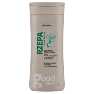 JOANNA BLACK RADISH  STRENGTHENING SHAMPOO FOR OILY HAIR 200ml JOANNA BLACK RADISH  STRENGTHENING SHAMPOO FOR OILY HAIR 200ml