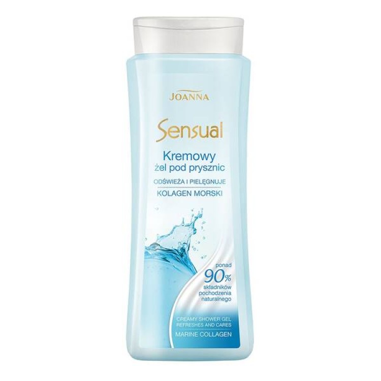 JOANNA SENSUAL Cream shower gel marine collagen 500ml
