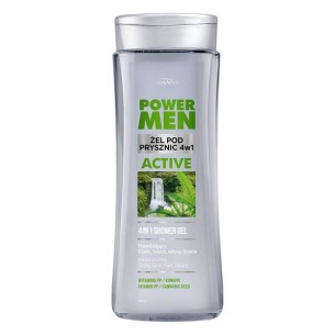 JOANNA POWER MEN Shower gel 4in1 ACTIVE hemp and vit. PP 300ml JOANNA POWER MEN Shower gel 4in1 ACTIVE hemp and vit. PP 300ml