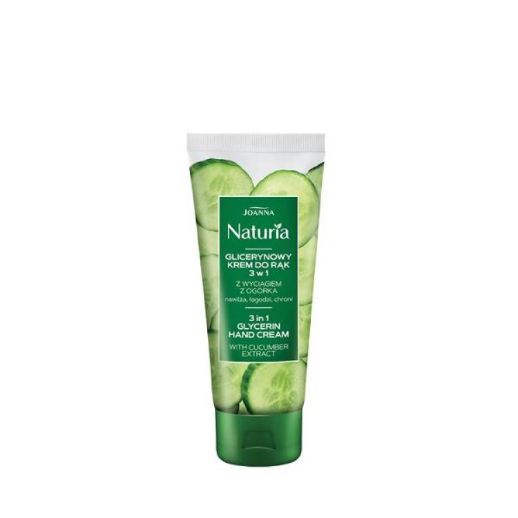 JOANNA NATURIA Glycerin hand cream with cucumber and glycerin extracts 100g
