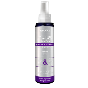 JOANNA ULTRA COLOR SYSTEM SILVER HAIR RINSE IN SPRAY, 150ml JOANNA ULTRA COLOR SYSTEM SILVER HAIR RINSE IN SPRAY, 150ml