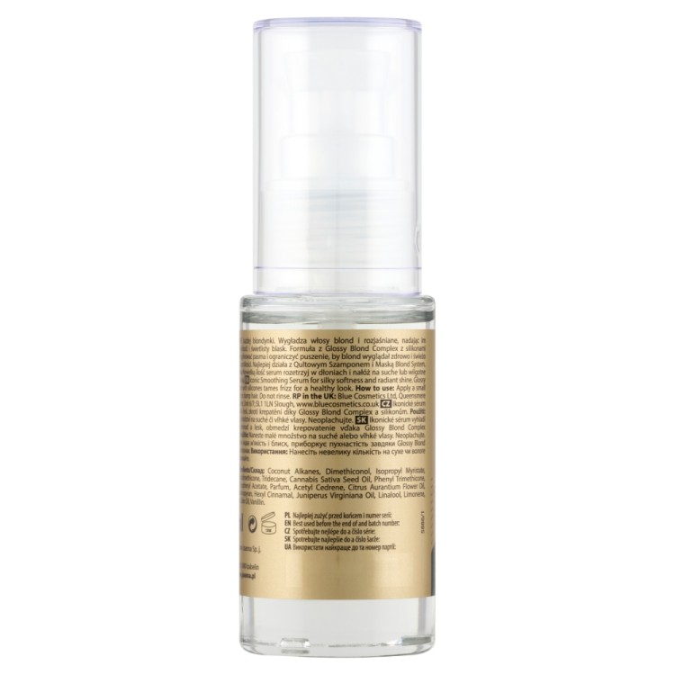 JOANNA BLOND SYSTEM Iconic smoothing serum for blonde and lightened hair 25ml