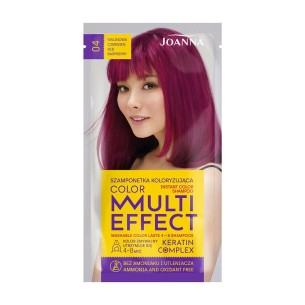Joanna MULTI EFFECT INSTANT COLOR SHAMPOO 04 RASPBERRY RED 35 g Joanna MULTI EFFECT INSTANT COLOR SHAMPOO 04 RASPBERRY RED 35 g