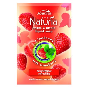 Joanna NATURIA Liquid soap Strawberry  REFILL 300ml Joanna NATURIA Liquid soap Strawberry  REFILL 300ml