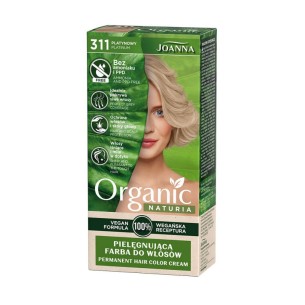JOANNA ORGANIC VEGAN HAIR DYE NO 311 PLATINUM JOANNA ORGANIC VEGAN HAIR DYE NO 311 PLATINUM