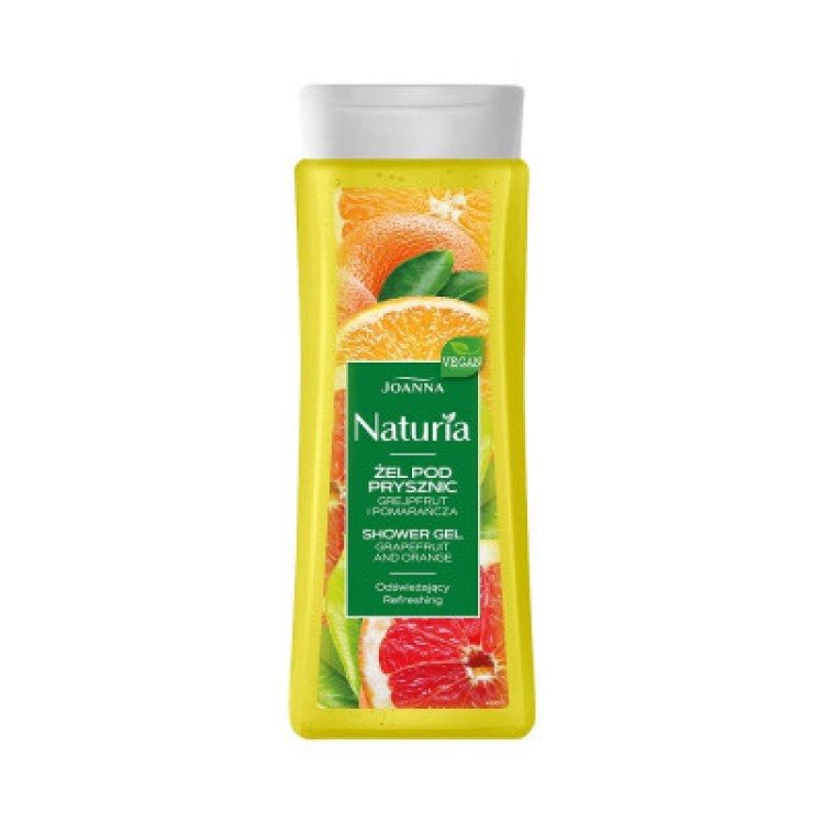 JOANNA NATURIA BODY SHOWER GEL WITH GRAPEFRUIT AND ORANGE 300ml