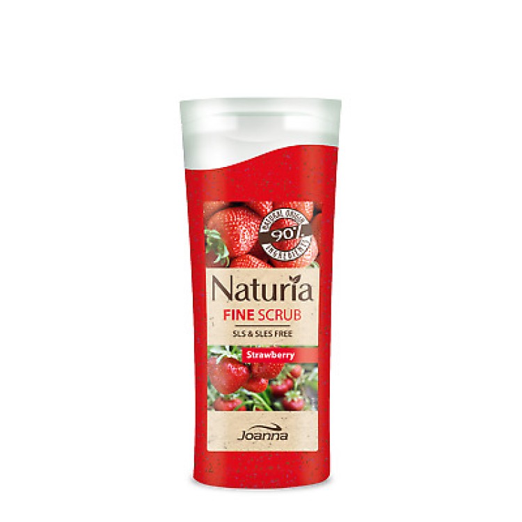 Joanna NATURIA Cleansing peeling with strawberry 100g