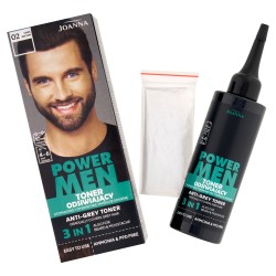 JOANNA POWER MEN Grey-Reducing toner Dark Brown 02 80g