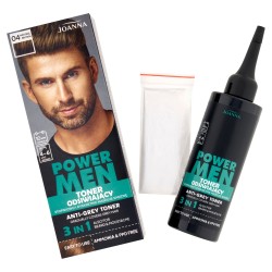 JOANNA POWER MEN Grey-Reducing toner Natural Brown 04 80g