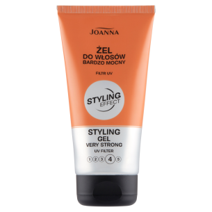 JOANNA STYLING EFFECT STYLING GEL VERY STRONG UV FILTER 150G JOANNA STYLING EFFECT STYLING GEL VERY STRONG UV FILTER 150G