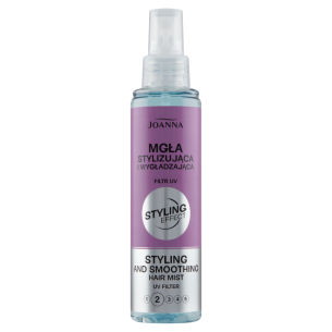 JOANNA STYLING EFFECT STYLING AND SMOOTHING HAIR MIST UV FILTER 150ml JOANNA STYLING EFFECT STYLING AND SMOOTHING HAIR MIST UV FILTER 150ml