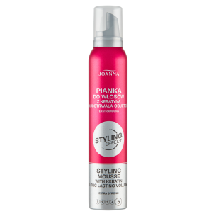 JOANNA STYLING EFFECT HAIR FOAM - EXTREME 150 ML JOANNA STYLING EFFECT HAIR FOAM - EXTREME 150 ML