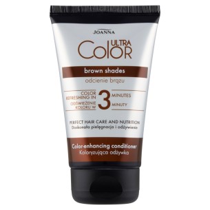 JOANNA 3 MINUTE COLOR-ENHANCING CONDITIONER – BROWN SHADES 100g JOANNA 3 MINUTE COLOR-ENHANCING CONDITIONER – BROWN SHADES 100g