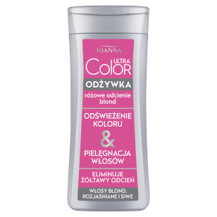 JOANNA ULTRA COLOR CONDITIONER FOR PINK SHADES OF BLOND 200g JOANNA ULTRA COLOR CONDITIONER FOR PINK SHADES OF BLOND 200g